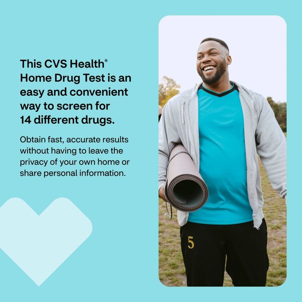 CVS Health Home Drug Test Kit, 14 Drugs
