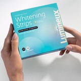 Lumineux Teeth Whitening Strips, Peroxide-Free, 14 Treatments, thumbnail image