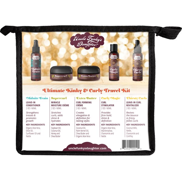 Uncle Funky's Daughter Ultimate Kinky & Curly Girl Travel Kit