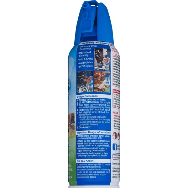 Dust Off The Original Compressed Gas Duster, 7 oz