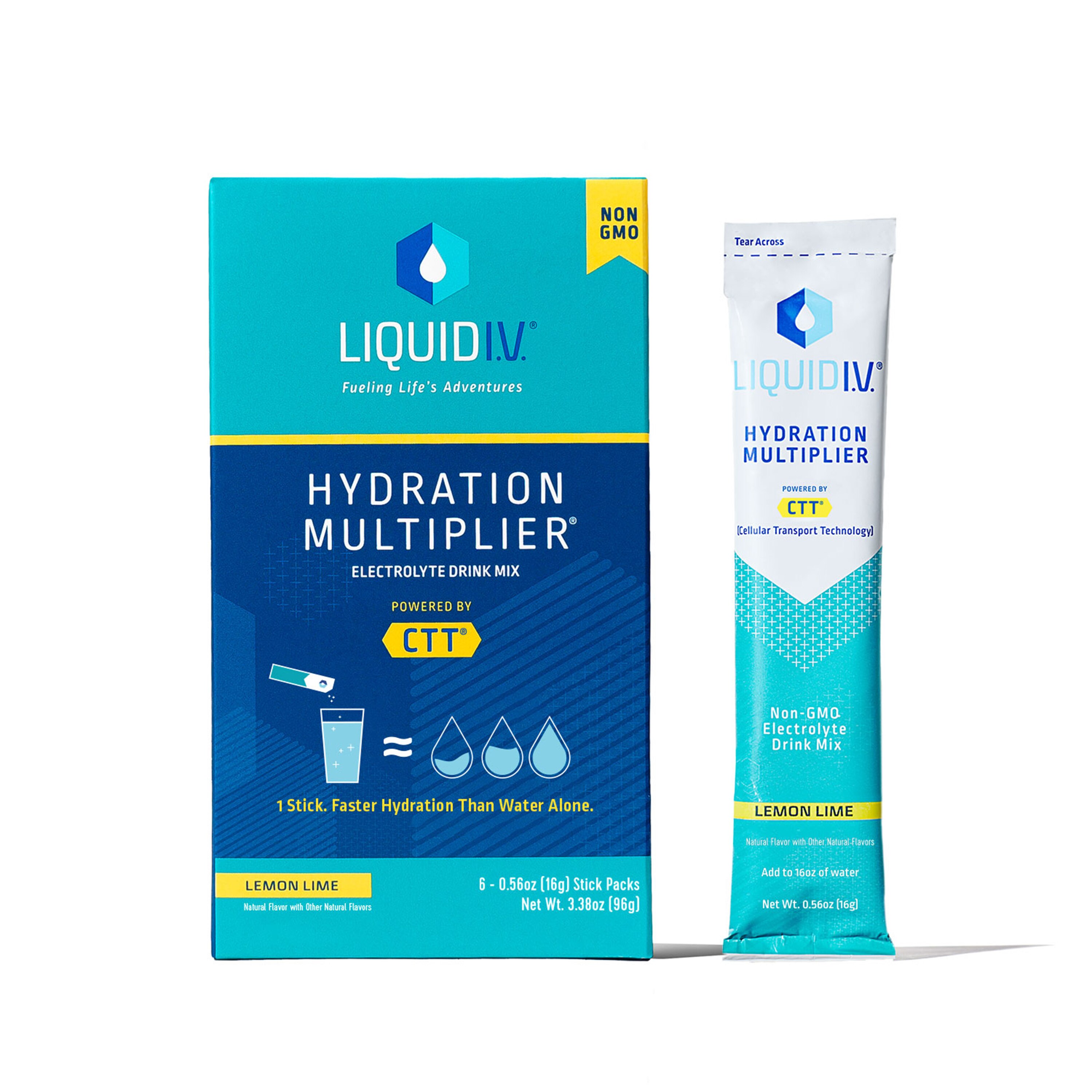 Liquid I.V. Hydration Multiplier Electrolyte Drink Mix Packets, 6 CT