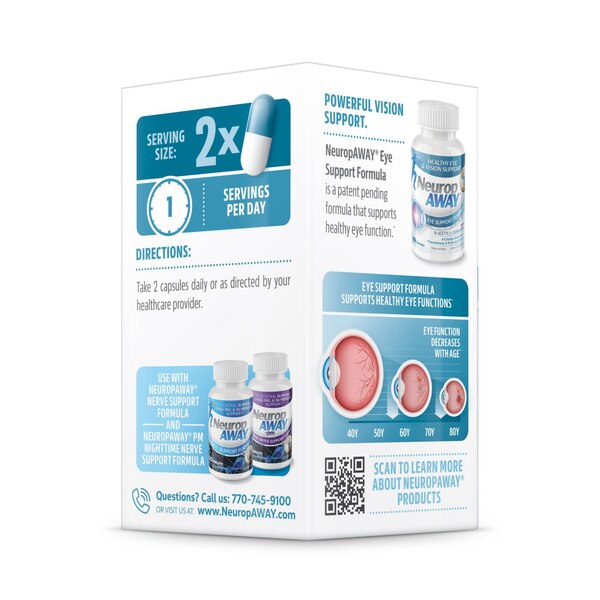 NeuropAWAY Eye Support Formula, 60 CT