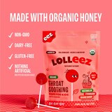 Lolleez Organic Throat Soothing Pops, thumbnail image