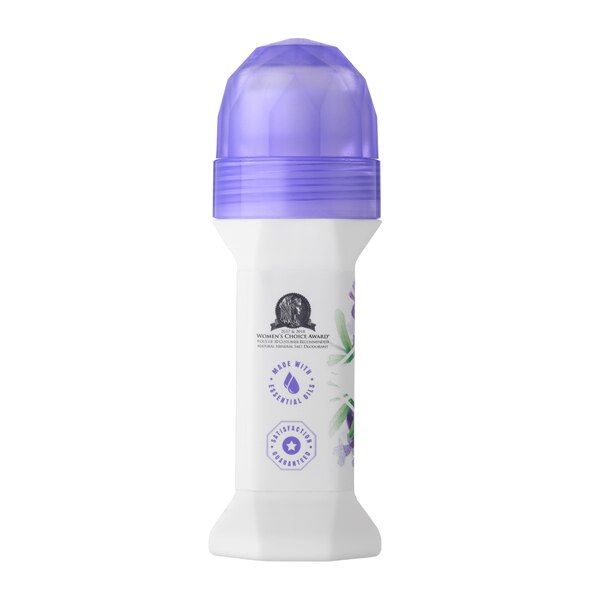 Crystal 24-Hour Mineral Deodorant Roll-On, Lavender & White Tea, 2.25 OZ