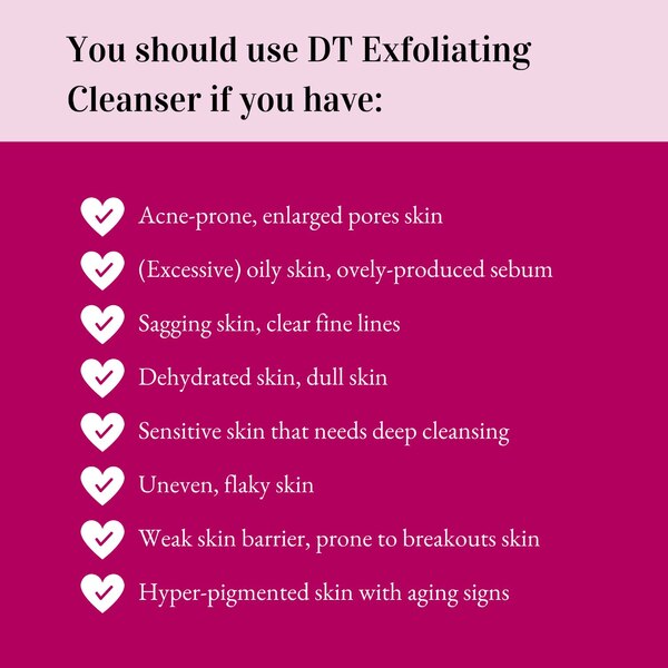 DT Collagen Exfoliate Cleanser, 4 OZ
