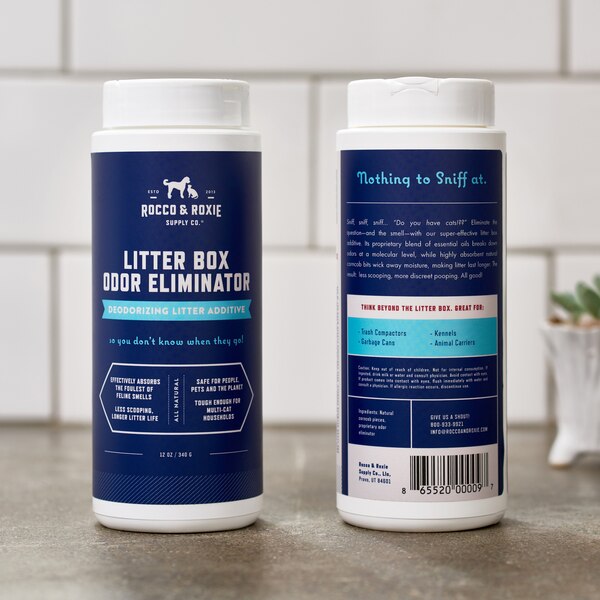 Rocco & Roxie Litter Box Odor Elim, 12oz