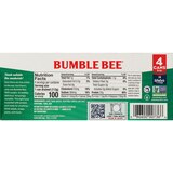 BUMBLE BEE Chunk Light Tuna in Water, 5 OZ, 4 CT Can, thumbnail image