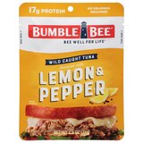 Bumble Bee Lemon & Pepper Wild Caught Tuna Pouch, 2.5 OZ, thumbnail image