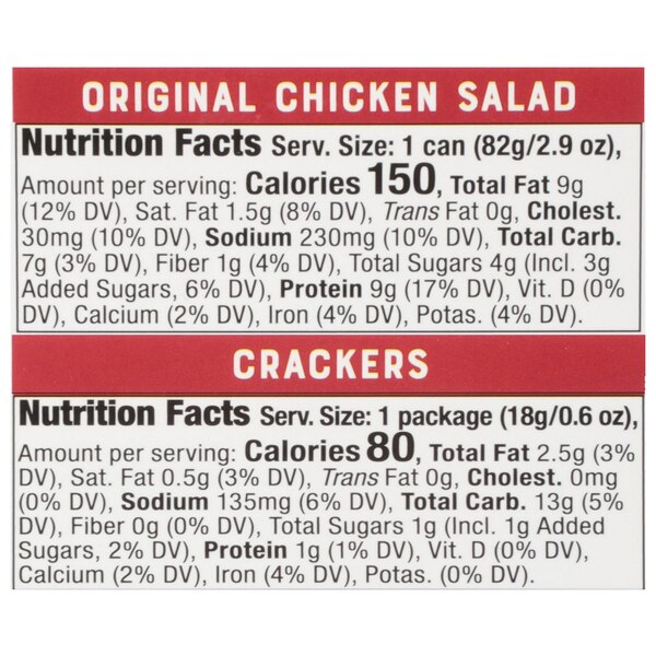 Bumble Bee Chicken Salad with Crackers, 3.5 oz
