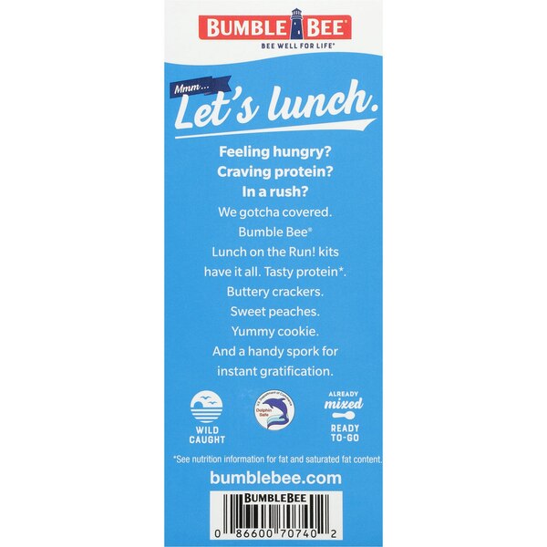 Bumble Bee Lunch On The Run Tuna Salad Lunch Kit, 8.2 oz