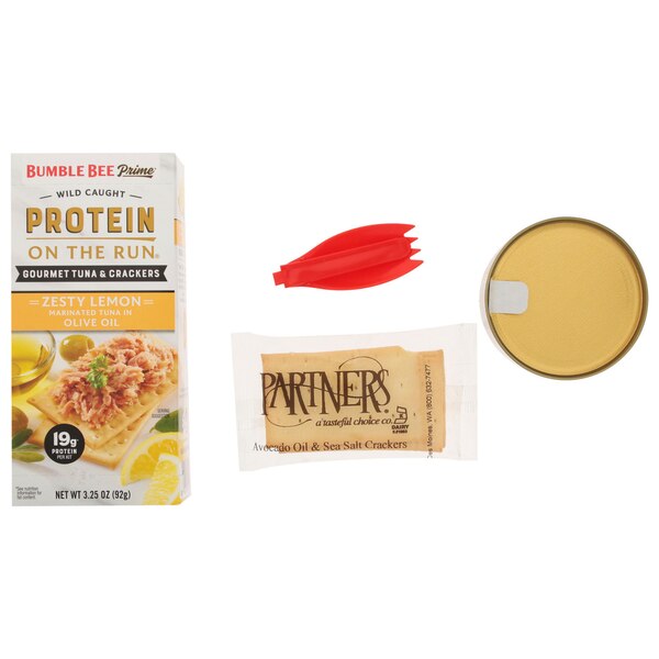 Bumble Bee Protein on the Run Tuna Kit, Olive Oil & Pepper, 3.5 oz