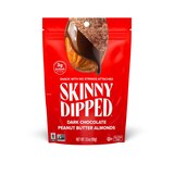 Skinny Dipped Almonds, Peanut Butter, 3.5 oz, thumbnail image