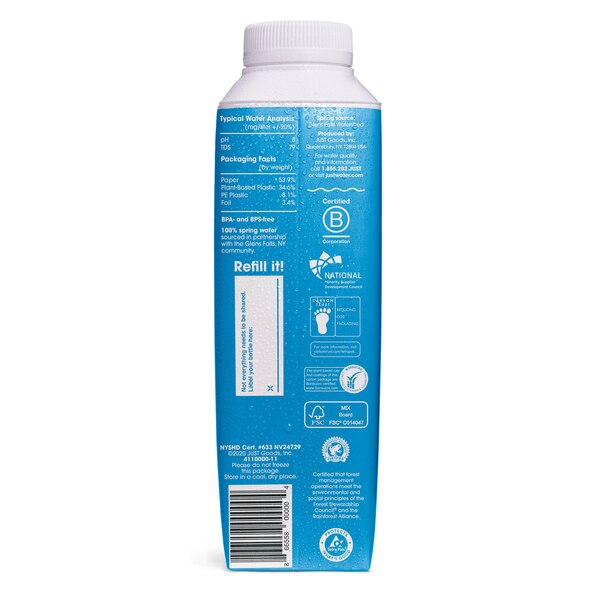 100% SPRING WATER 500ML
