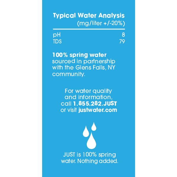 100% SPRING WATER 500ML