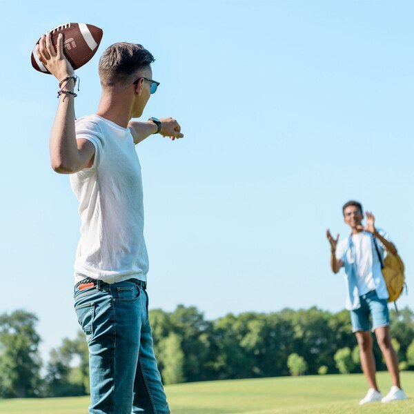 ESPN Football with Pump, Junior Size