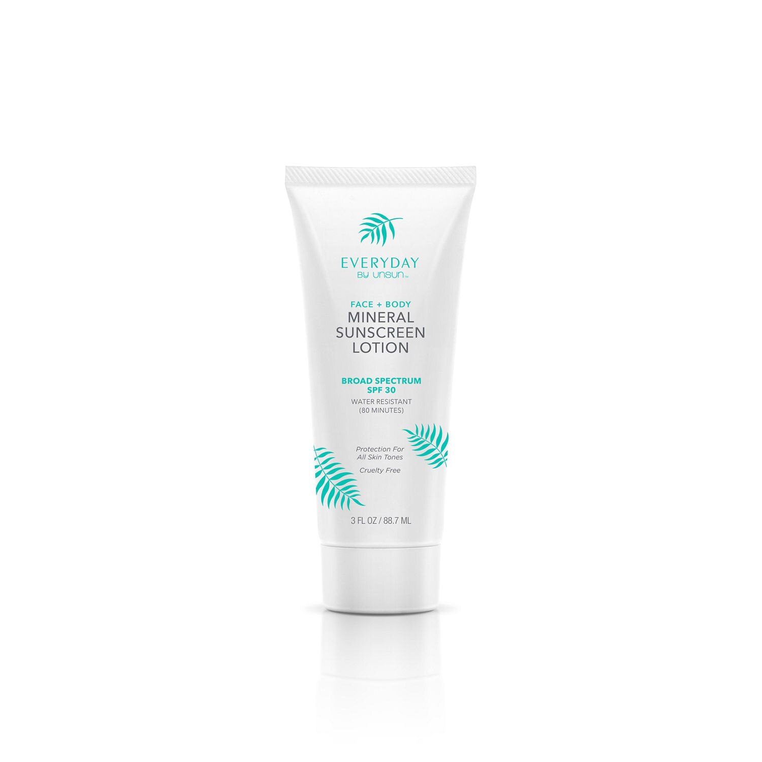 Everyday by Unsun SPF 30 Face & Body Mineral Sunscreen Lotion, 3 OZ