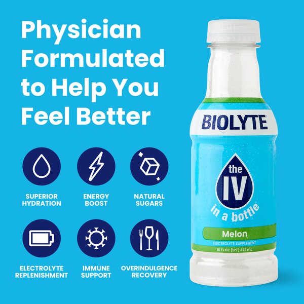 BIOLYTE Electrolyte Drink, 16 oz