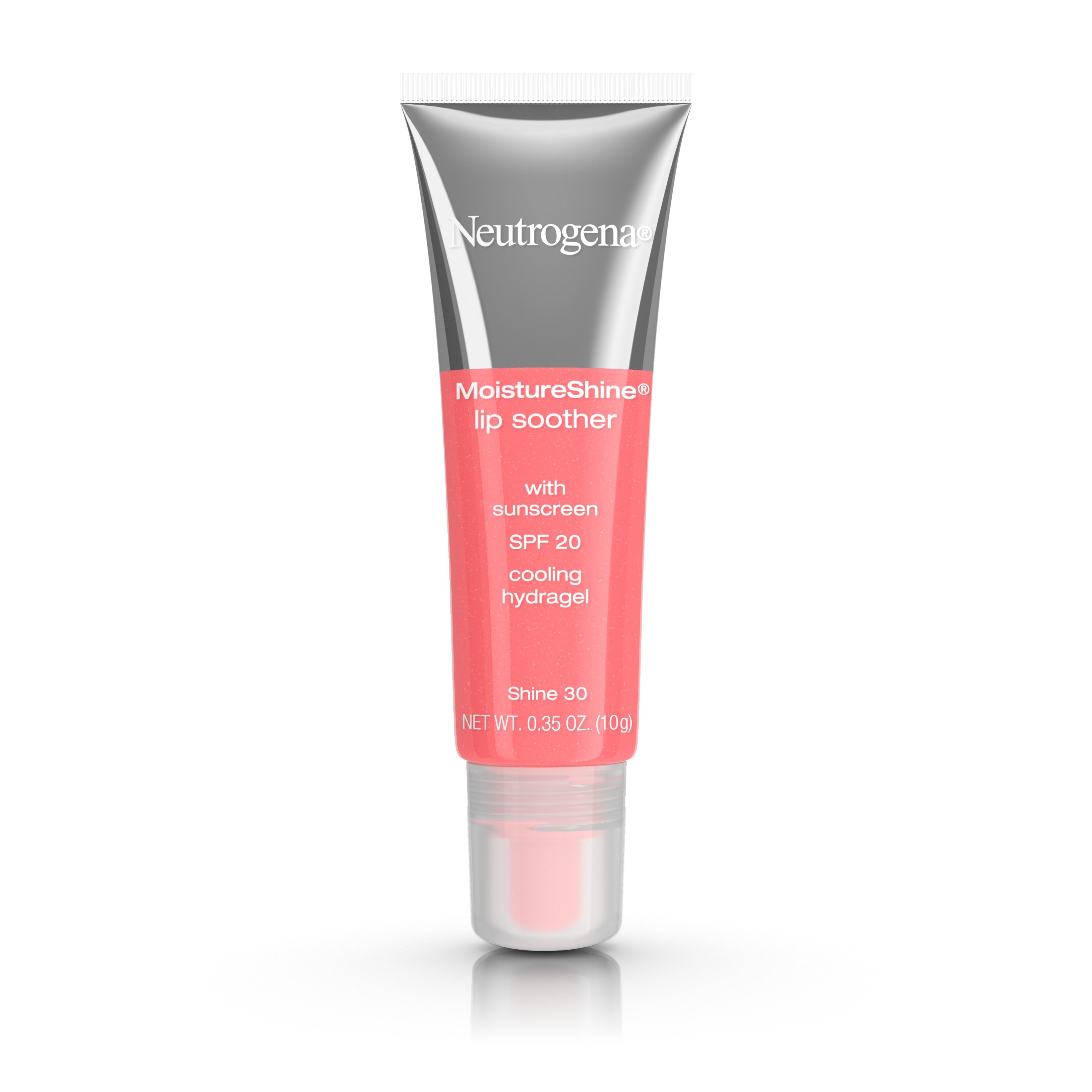 Neutrogena MoistureShine Lip Soother Gloss, SPF 20, Shine 30