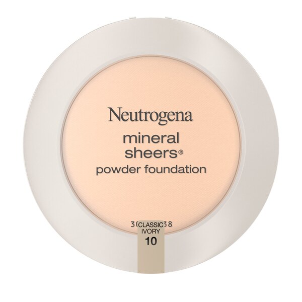 Neutrogena Mineral Sheers - Base en polvo compacto, FPS 20