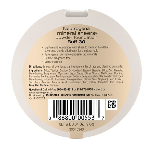 Neutrogena Mineral Sheers Compact Powder Foundation SPF 20