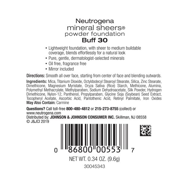 Neutrogena Mineral Sheers Compact Powder Foundation SPF 20