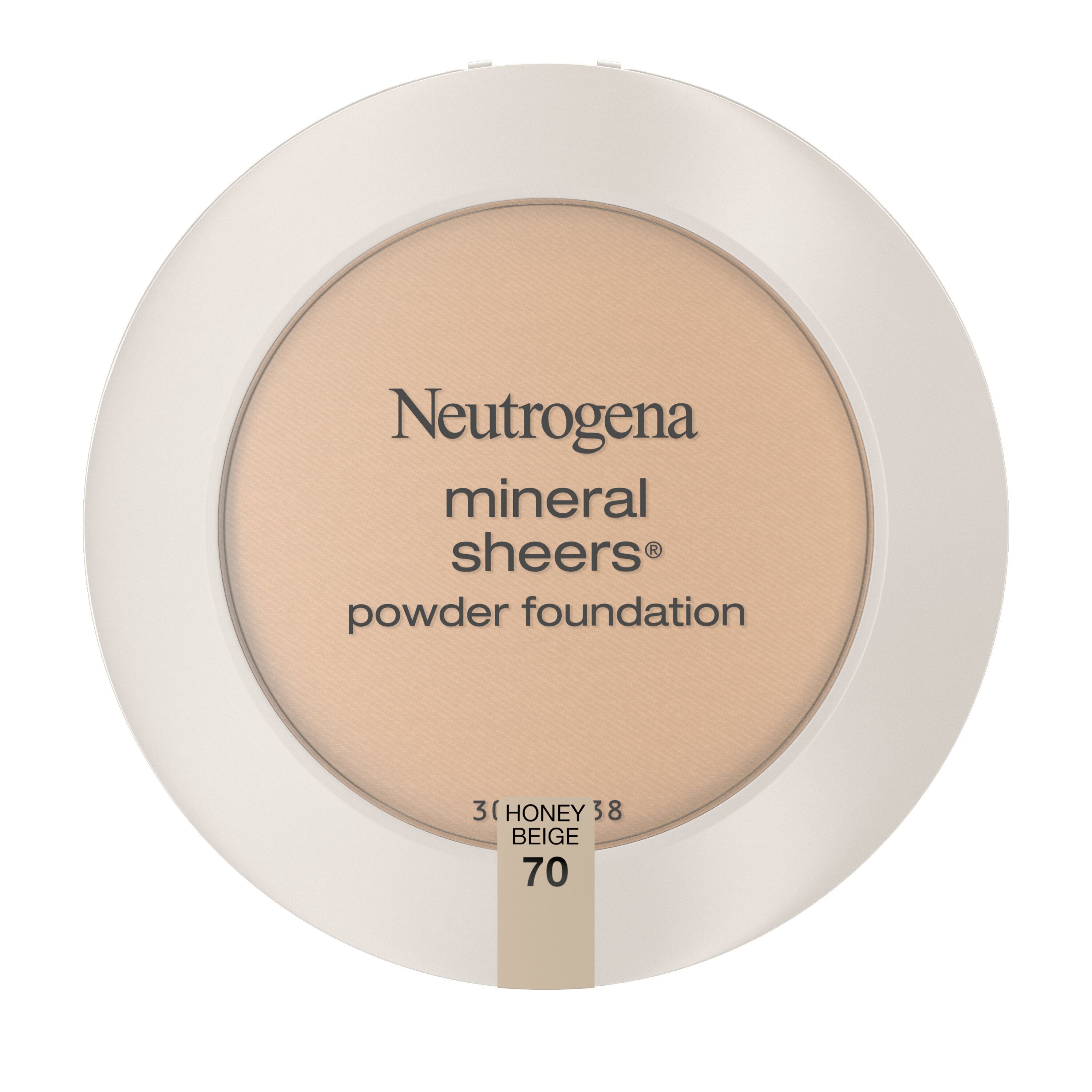 Neutrogena Mineral Sheers Compact Powder Foundation SPF 20, Honey Beige 70