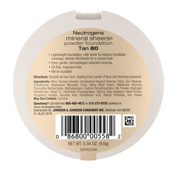 Neutrogena Mineral Sheers Compact Powder Foundation SPF 20