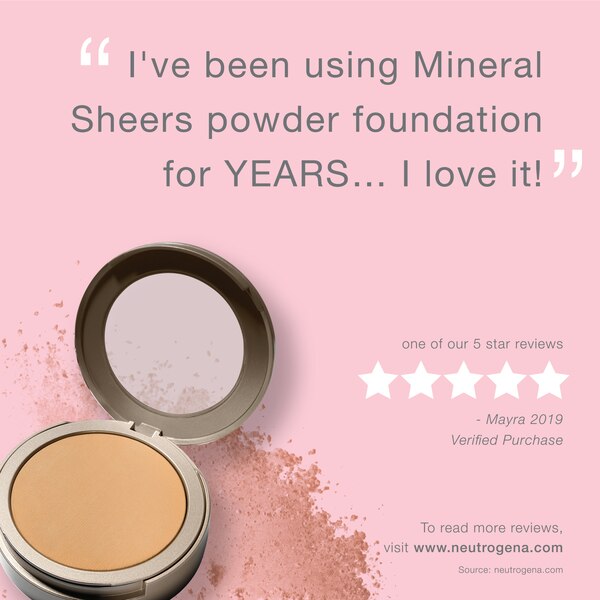 Neutrogena Mineral Sheers Compact Powder Foundation SPF 20
