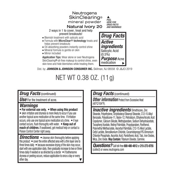 Neutrogena Skinclearing Mineral Powder