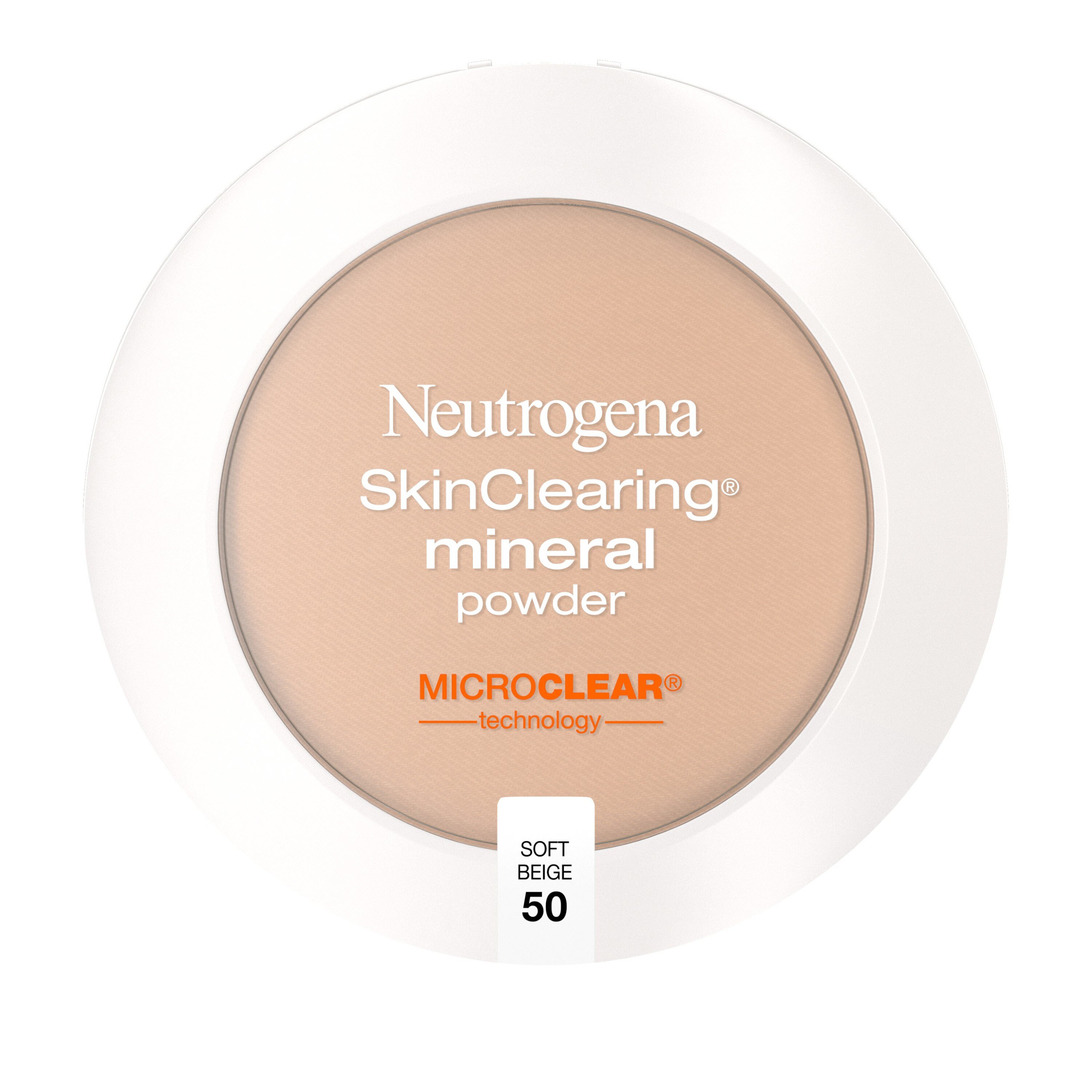 Neutrogena Skinclearing Mineral Powder, Soft Beige 50