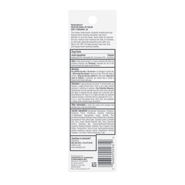 Neutrogena Revitalizing Lip Balm SPF 20