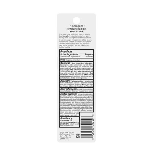 Neutrogena Revitalizing Lip Balm SPF 20