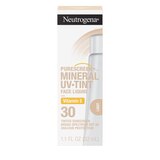 Neutrogena Purescreen+ Tinted Mineral Sunscreen, SPF 30, 1.1 oz, thumbnail image