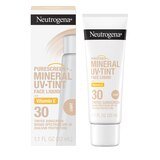 Neutrogena Purescreen+ Tinted Mineral Sunscreen, SPF 30, 1.1 oz, thumbnail image
