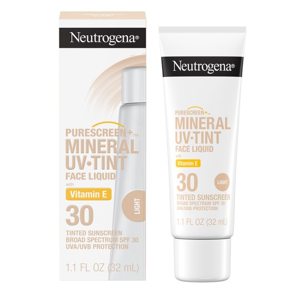 Neutrogena Purescreen+ Tinted Mineral Sunscreen, SPF 30, 1.1 oz