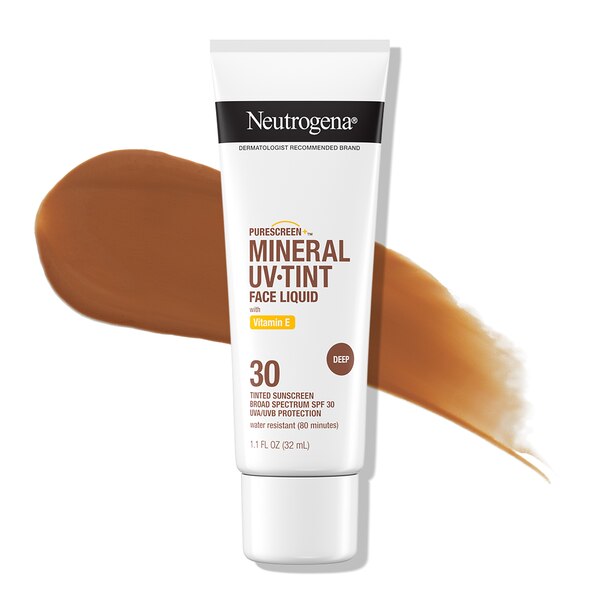 Neutrogena Purescreen+ Tinted Mineral Sunscreen, SPF 30, 1.1 oz