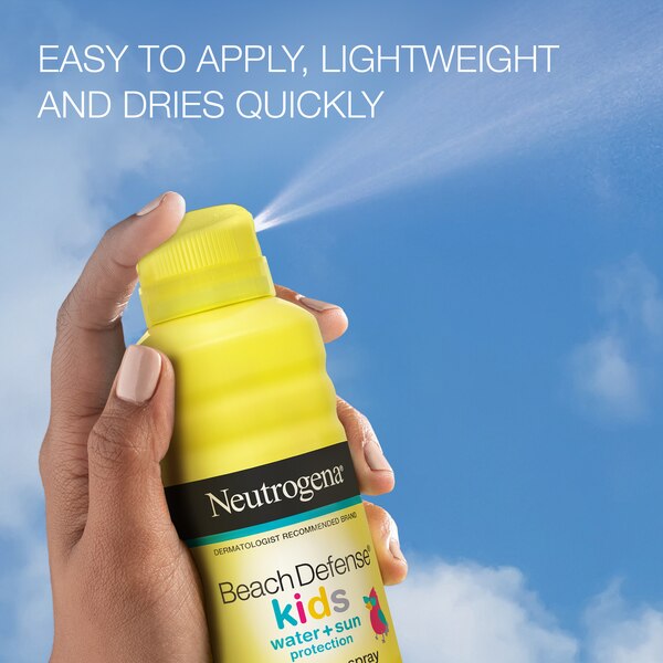 Neutrogena Beach Defense Kids Sunscreen Spray, SPF 70, 6.5 oz