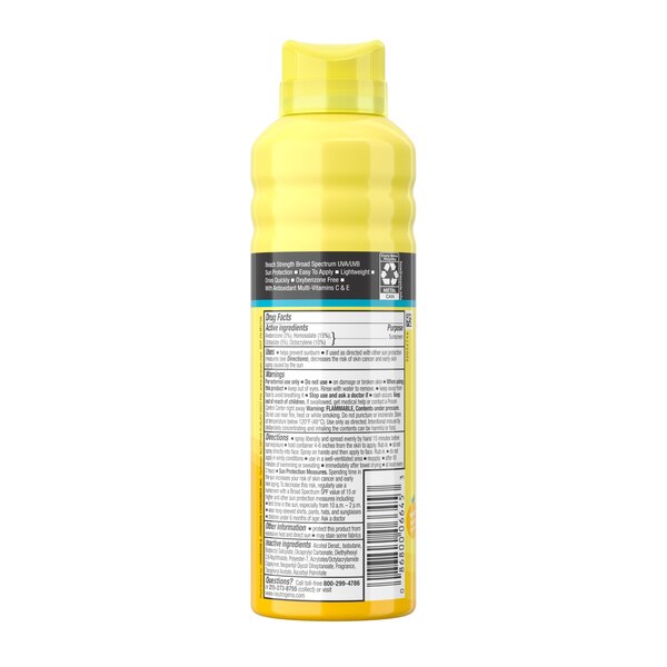 Neutrogena Beach Defense Kids Sunscreen Spray, SPF 70, 6.5 oz