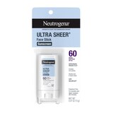 Neutrogena Ultra Sheer Face Sunscreen Stick, SPF 60, .47 OZ, thumbnail image