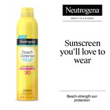 Neutrogena Beach Defense Spray Body Sunscreen, SPF 30, 8.5 OZ, thumbnail image