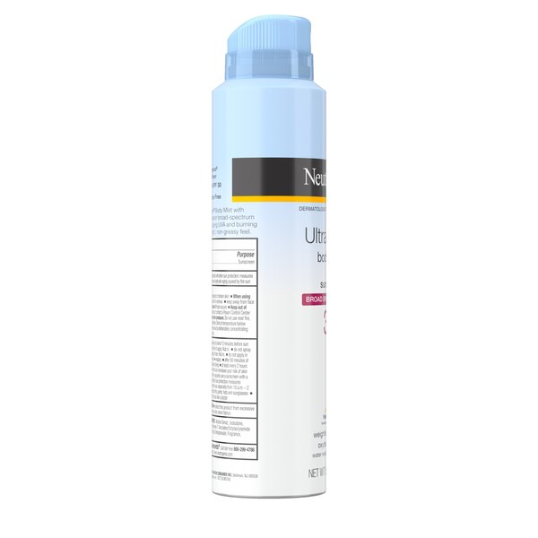 Neutrogena Ultra Sheer Lightweight Sunscreen Spray, 5 oz