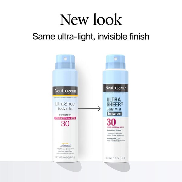 Neutrogena Ultra Sheer Lightweight Sunscreen Spray, 5 oz