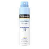 Neutrogena Ultra Sheer Lightweight Sunscreen Spray, SPF 45, 5 OZ, thumbnail image
