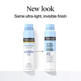 Neutrogena Ultra Sheer Lightweight Sunscreen Spray, SPF 45, 5 OZ, thumbnail image