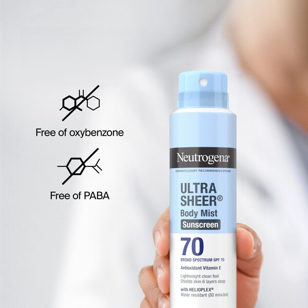 Neutrogena Ultra Sheer Lightweight Sunscreen Spray, 5 oz