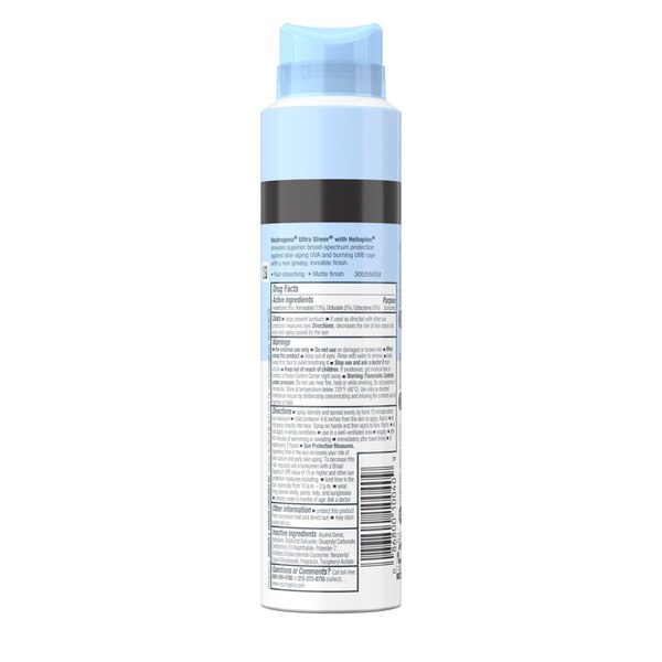 Neutrogena Ultra Sheer Lightweight Sunscreen Spray, 5 oz