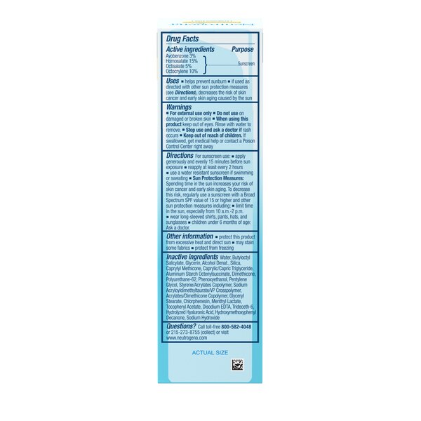 Neutrogena Hydro Boost SPF 50 Hyaluronic Acid Moisturizer