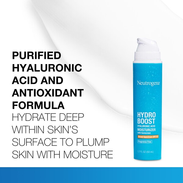 Neutrogena Hydro Boost SPF 50 Hyaluronic Acid Moisturizer