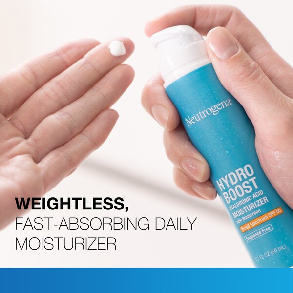 Neutrogena Hydro Boost SPF 50 Hyaluronic Acid Moisturizer