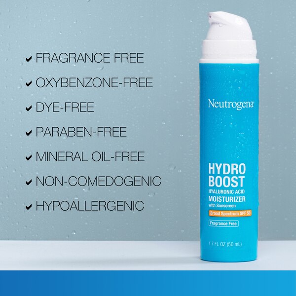 Neutrogena Hydro Boost SPF 50 Hyaluronic Acid Moisturizer